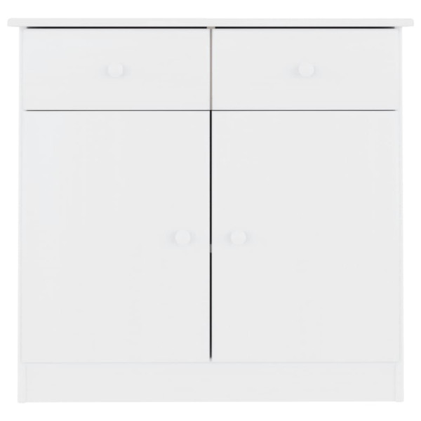 Aparador ALTA 77x35x73 cm madeira de pinho maciça branco M 3