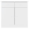 Aparador ALTA madera maciza de pino blanco 77x35x73 cm 3