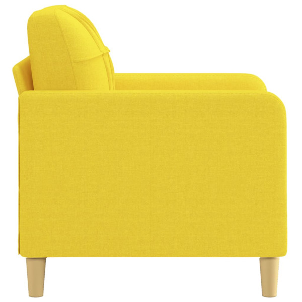 Poltrona 60 cm tecido amarelo-claro M 4