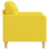 Poltrona 60 cm tecido amarelo-claro 4