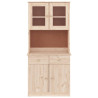 Aparador alto ALTA madera maciza de pino 77x35x165 cm 3