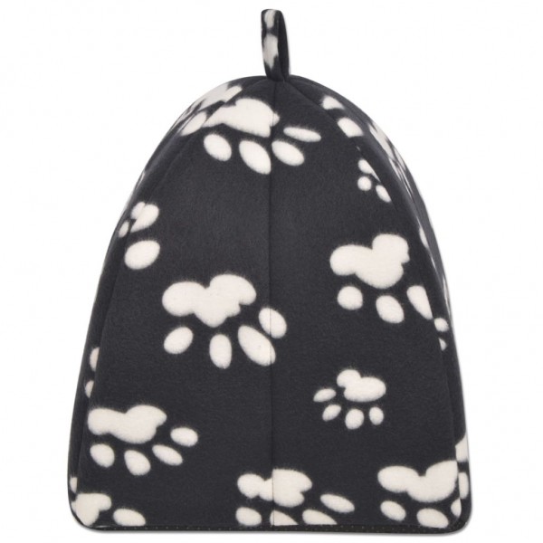 Ninho para gatos preto tamanho L M 4