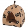 Cama cubo para gatos tamaño L beige 1