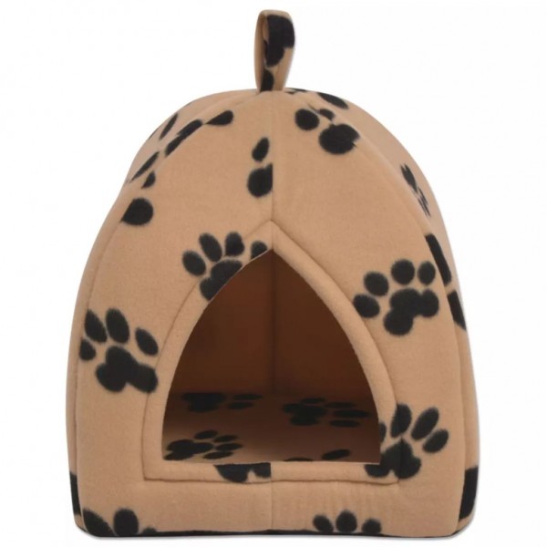 Cama cubo para gatos tamaño L beige M 3