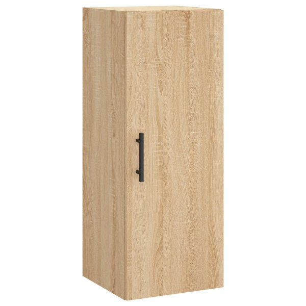 Aparador de madera contrachapada roble Sonoma 34.5x34x180 cm M 5