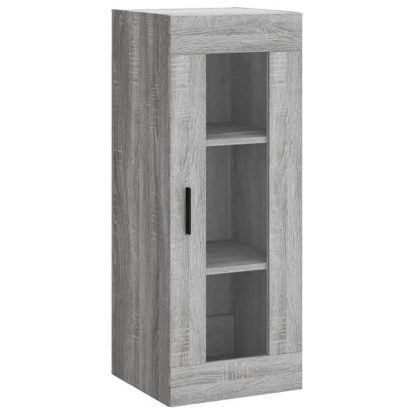 Aparador alto madera contrachapada gris Sonoma 34.5x34x180 cm M 5