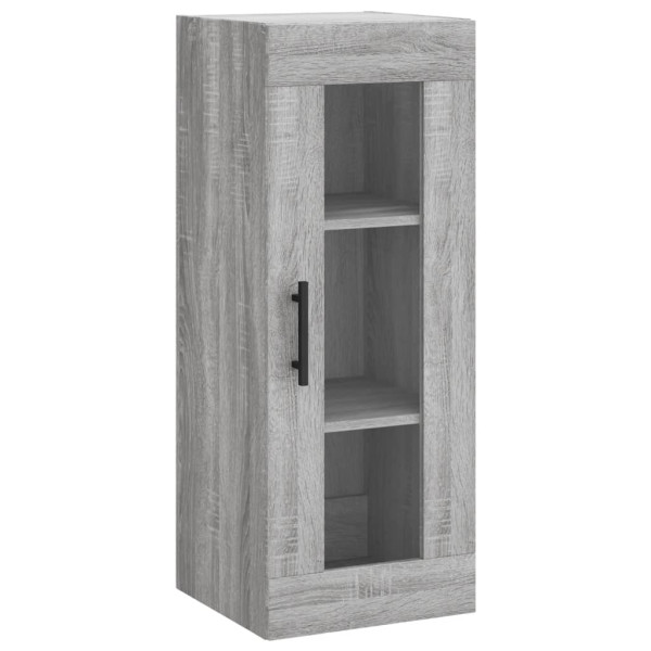 Aparador alto madera contrachapada gris Sonoma 34.5x34x180 cm M 5