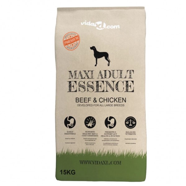 Comida seca para perros Maxi Adult Essence Beef & Chicken 15 kg M 5