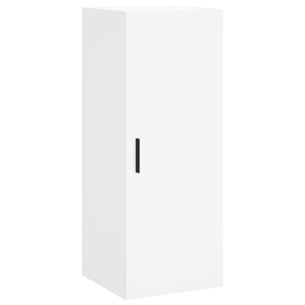 Armário alto 34.5x34x180 cm madeira processada branco M 5