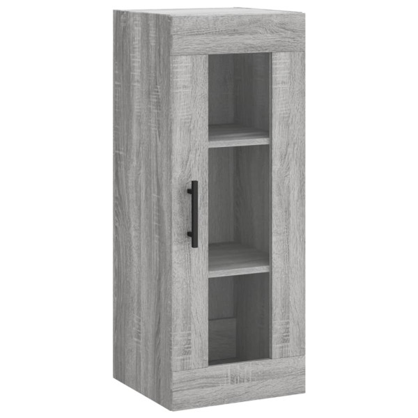 Aparador alto madera contrachapada gris Sonoma 34.5x34x180 cm M 5
