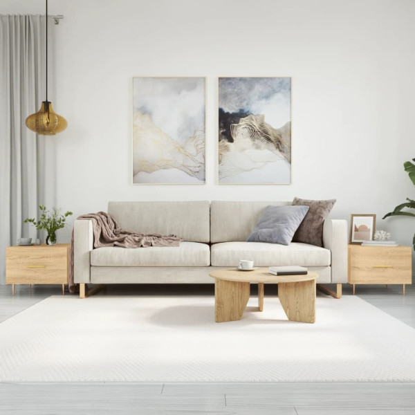 Mesas de centro 2 uds madera ingeniería roble Sonoma 50x50x40cm D