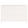 Arriate elevado de jardín madera de pino blanco 119.5x40x78 cm 4