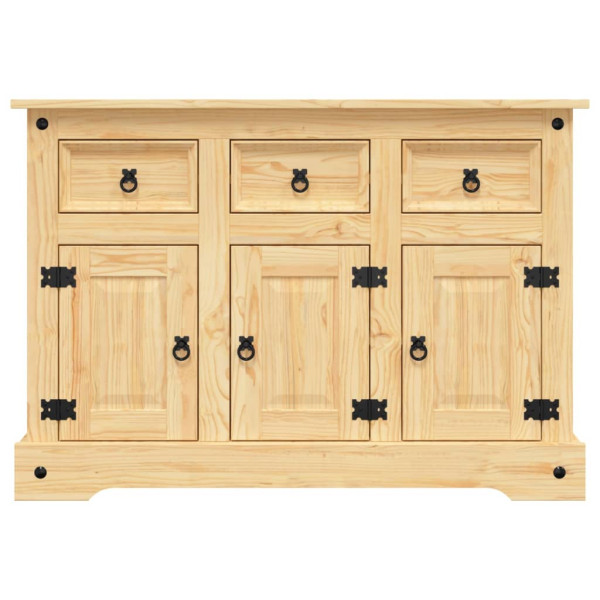 Aparador Corona madera maciza pino mexicano 112x43x78 cm M 3