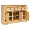 Aparador Corona madera maciza pino mexicano 112x43x78 cm 4