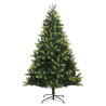 Árbol de Navidad artificial con bisagras y soporte 150 cm 2