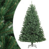 Árvore de Natal artificial articulada com suporte 150 cm verde 2