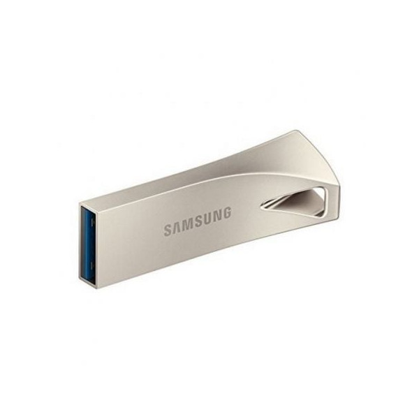 Pendrive Samsung bar mais 128GB de prata M 3