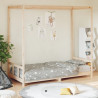 Estructura de cama infantil madera maciza de pino 90x190 cm 1
