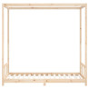 Estructura de cama infantil madera maciza de pino 90x190 cm 4