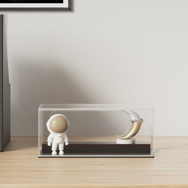 Caja de exposición acrílico transparente 19.5x8.5x8.5 cm D