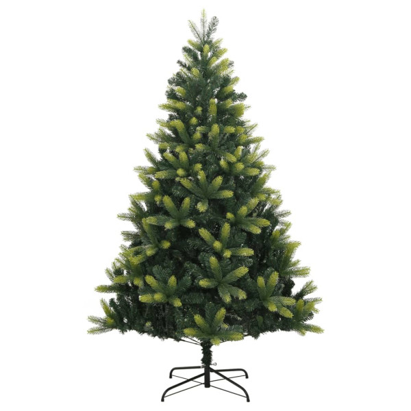 Árbol de Navidad artificial con bisagras y soporte 180 cm M 2