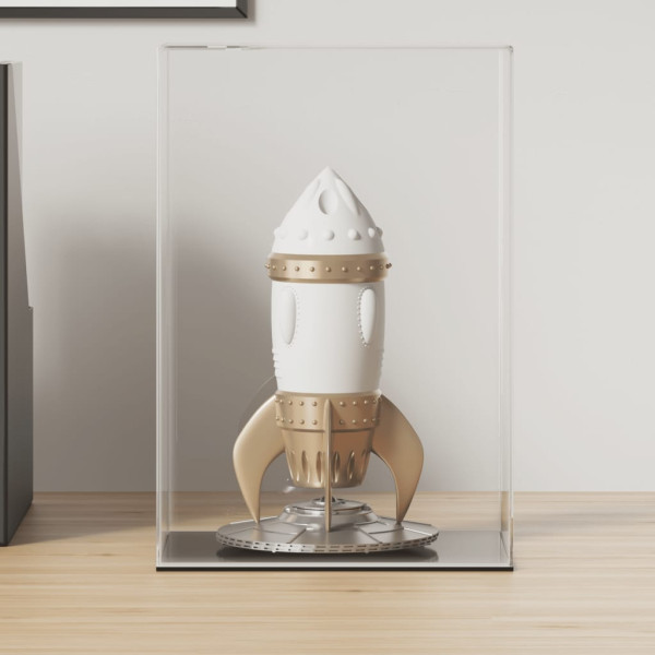 Caja de exposición acrílico transparente 17x12x25 cm D