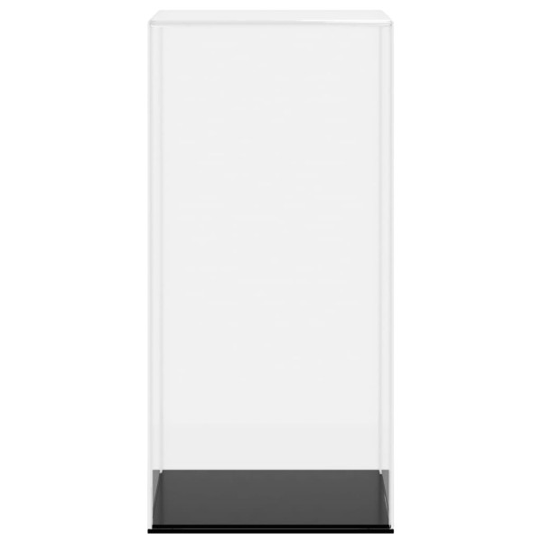 Caixa de exposição 17x12x25 cm acrílico transparente M 4