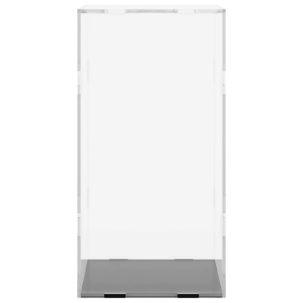 Caixa de exposição 22x18x35 cm acrílico transparente M 4