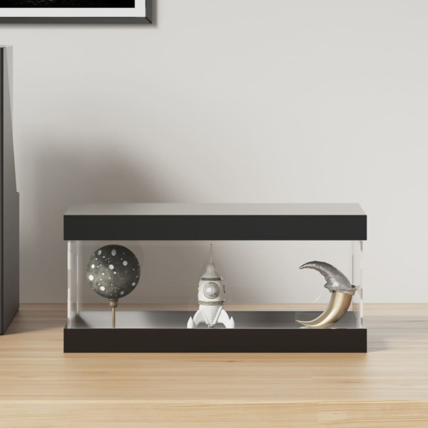 Caja de exposición acrílico transparente 24x12x11 cm D