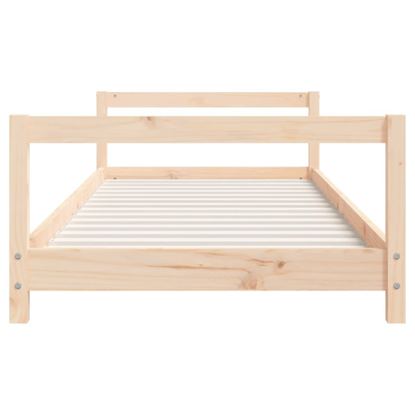 Estructura de cama para niños madera maciza de pino 80x200 cm M 4