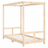 Estructura de cama para niños madera maciza de pino 80x160 cm 3