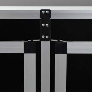 Transportadora para cães com porta dupla 94x88x69 cm H