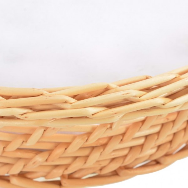 Rascador para gatos con poste de sisal madera natural de sauce M 5