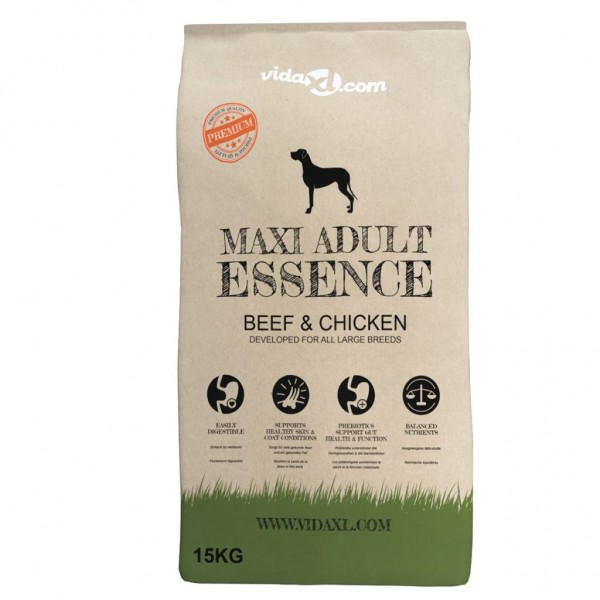 Ração premium cães Maxi Adult Essence Beef & Chicken 2 pcs 30kg M 5