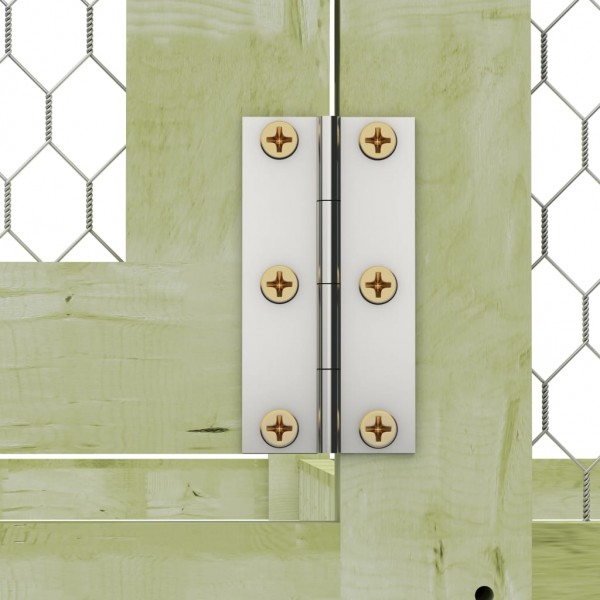 Galinheiro 1.5x6x1.5 m madeira de pinho impregnada M 4