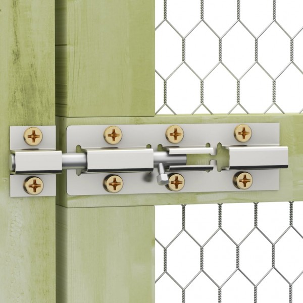 Galinheiro 1.5x6x1.5 m madeira de pinho impregnada M 5