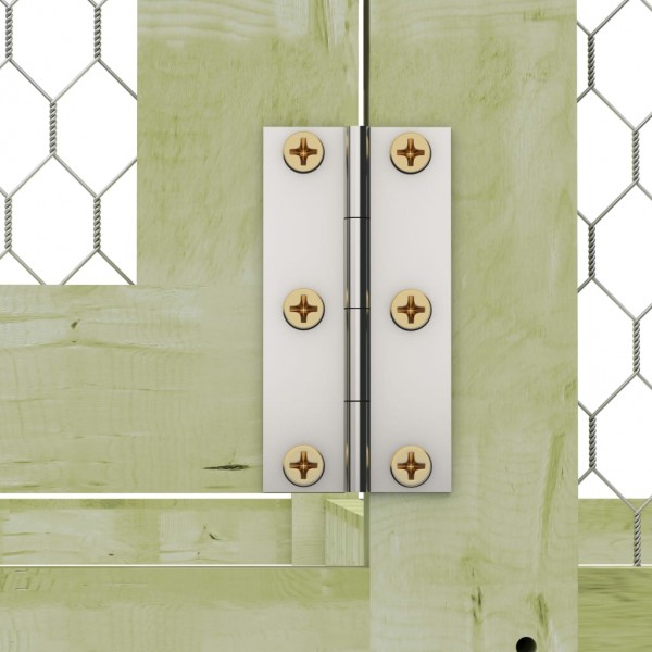 Galinheiro 1.5x9x1.5 m madeira de pinho impregnada M 4