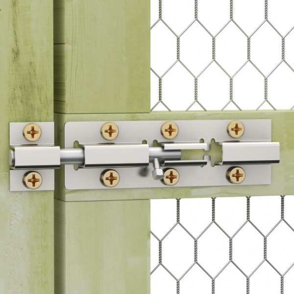 Galinheiro 1.5x9x1.5 m madeira de pinho impregnada M 5