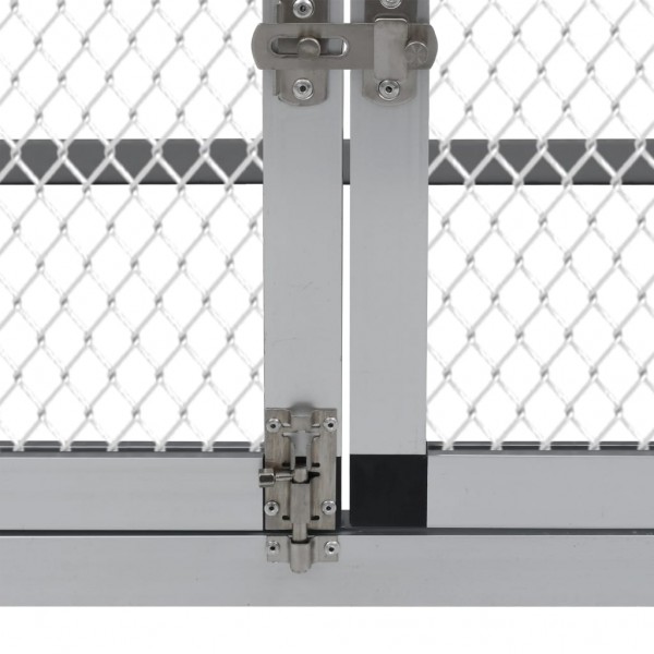 Gallinero con corral y nido aluminio M 5