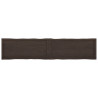 Tablero mesa madera tratada roble borde natural gris 180x40x6cm 3