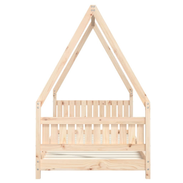 Estructura de cama infantil madera maciza de pino 90x190 cm M 5