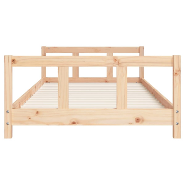 Estructura de cama infantil madera maciza de pino 90x190 cm M 4