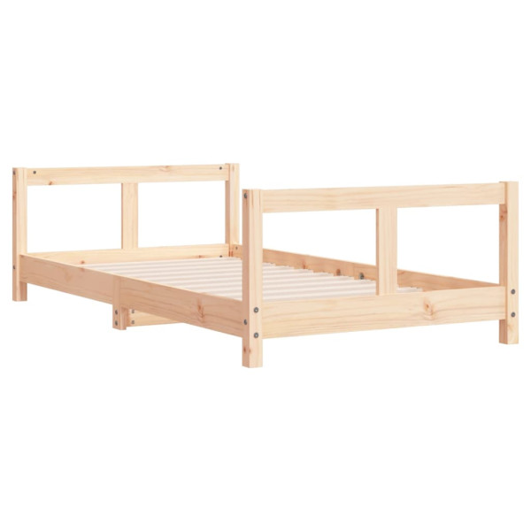 Estrutura de cama infantil 80x160 cm pinho maciço M 3