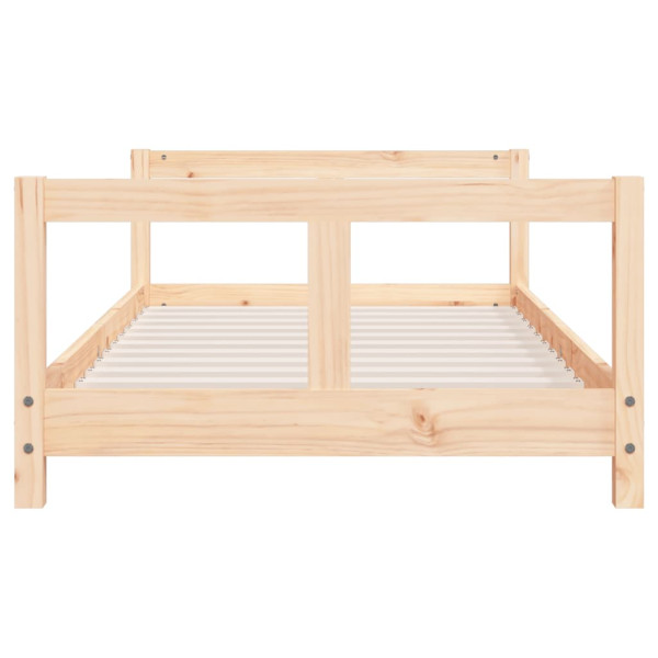 Estructura de cama para niños madera maciza de pino 80x160 cm M 4