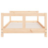 Estructura de cama para niños madera maciza de pino 80x160 cm 4