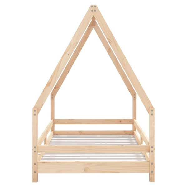 Estructura de cama infantil madera maciza de pino 90x190 cm M 4