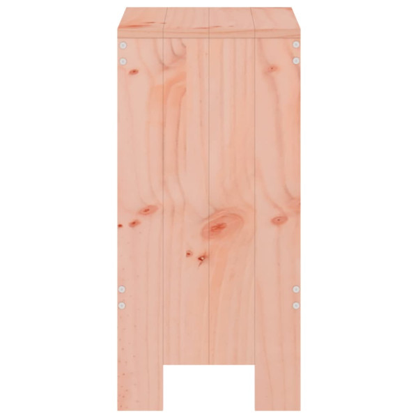 Bancos de bar 2 pcs 40x36x75 cm madeira de douglas maciça M 5