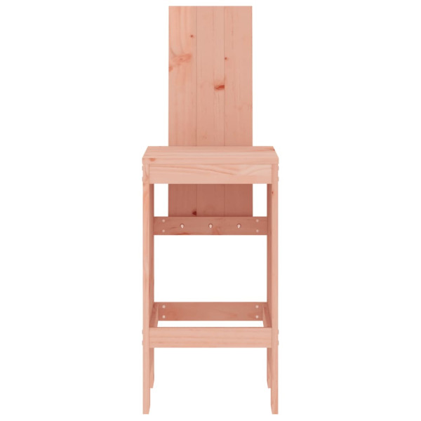 Taburetes de cocina 2 uds madera de abeto Douglas 40x42x120 cm M 4