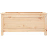 Jardinera madera maciza de pino 82.5x40x39 cm 5