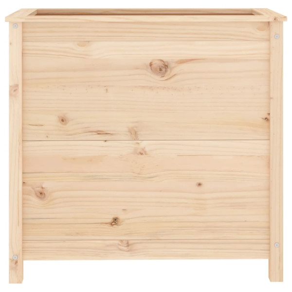 Jardinera madera maciza de pino 82.5x40x78 cm M 4